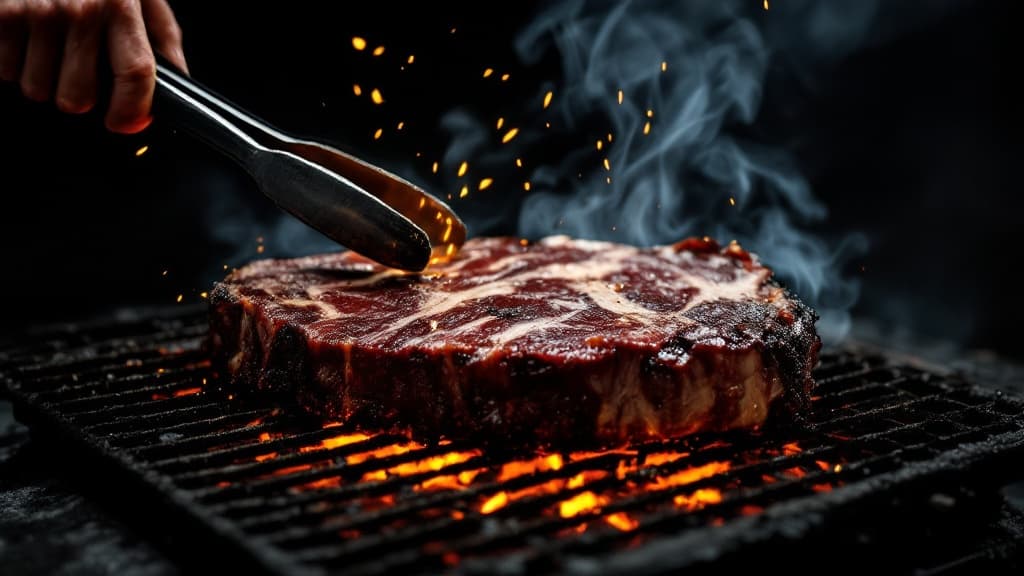 la côte, sur la grille